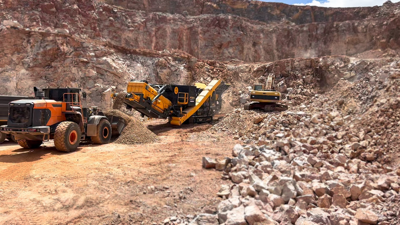 FABO Mobile crusher - Kruszarka mobilna: zdjęcie 5 FABO Mobile crusher - Kruszarka mobilna: zdjęcie 5