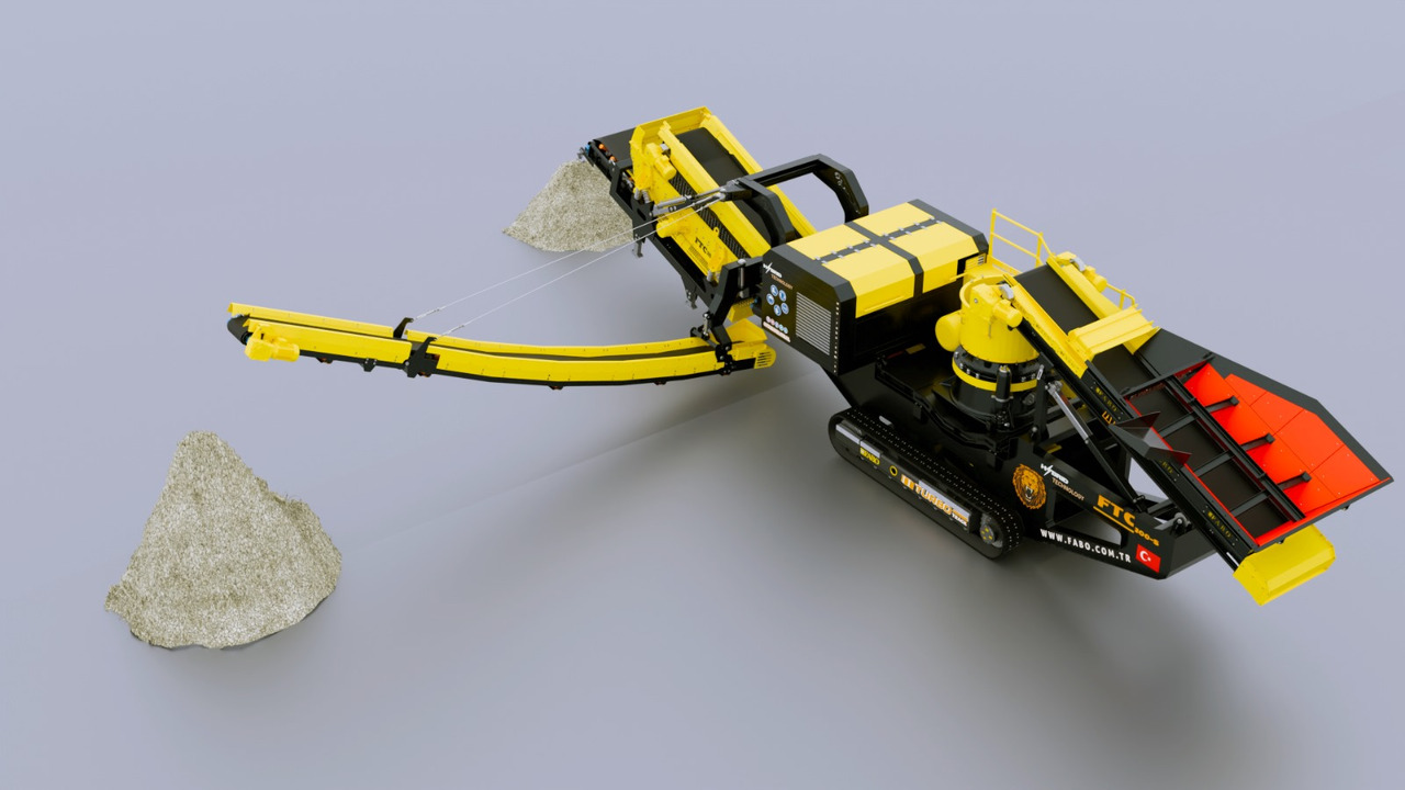 FABO Mobile crusher - Kruszarka mobilna: zdjęcie 2 FABO Mobile crusher - Kruszarka mobilna: zdjęcie 2