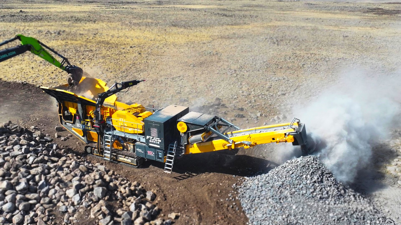 FABO Mobile crusher - Kruszarka mobilna: zdjęcie 2 FABO Mobile crusher - Kruszarka mobilna: zdjęcie 2