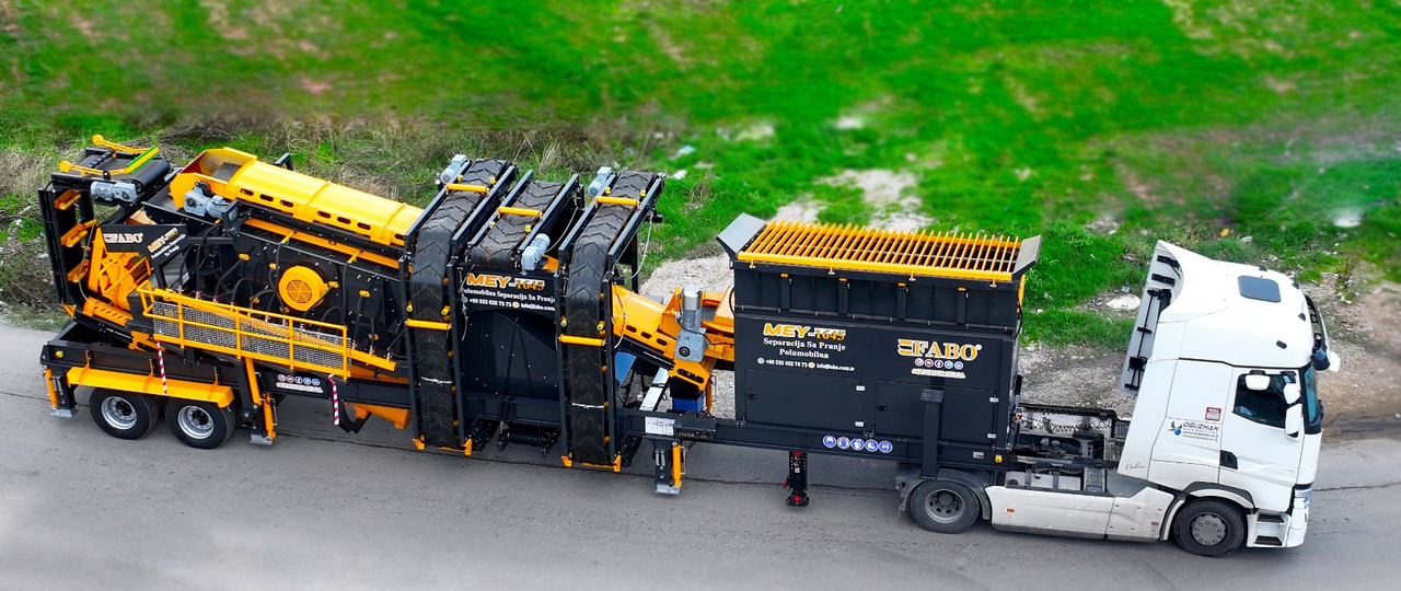 FABO Mobile crusher - Kruszarka mobilna: zdjęcie 2 FABO Mobile crusher - Kruszarka mobilna: zdjęcie 2