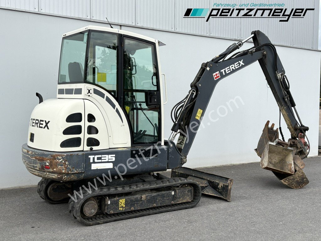 TEREX MINIBAGGER TC 35 mit hydr. Schwenklöffel 1.300 mm - Minikoparka: zdjęcie 3 TEREX MINIBAGGER TC 35 mit hydr. Schwenklöffel 1.300 mm - Minikoparka: zdjęcie 3
