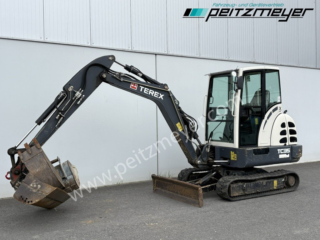 TEREX MINIBAGGER TC 35 mit hydr. Schwenklöffel 1.300 mm - Minikoparka: zdjęcie 1 TEREX MINIBAGGER TC 35 mit hydr. Schwenklöffel 1.300 mm - Minikoparka: zdjęcie 1
