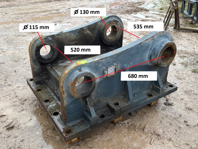 KOMATSU PC800 - Szybkozłącza do Koparek: zdjęcie 3 KOMATSU PC800 - Szybkozłącza do Koparek: zdjęcie 3