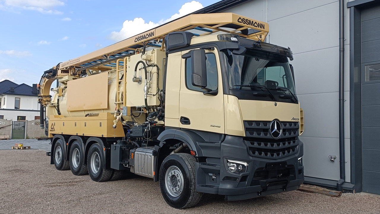 MERCEDES-BENZ AROCS ASSMANN stainless steel recykling - Samochód asenizacyjny: zdjęcie 3 MERCEDES-BENZ AROCS ASSMANN stainless steel recykling - Samochód asenizacyjny: zdjęcie 3