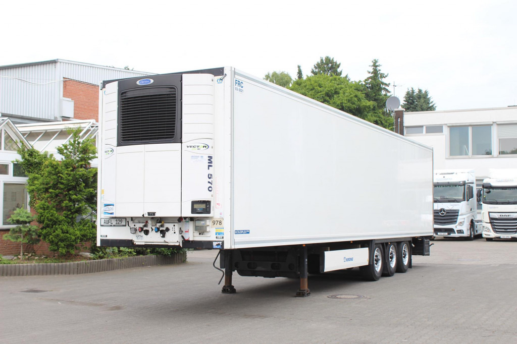 Krone CV 1950 MT Bi-Temp Doppelstock Blumen Aluboden - Naczepa chłodnia: zdjęcie 1 Krone CV 1950 MT Bi-Temp Doppelstock Blumen Aluboden - Naczepa chłodnia: zdjęcie 1