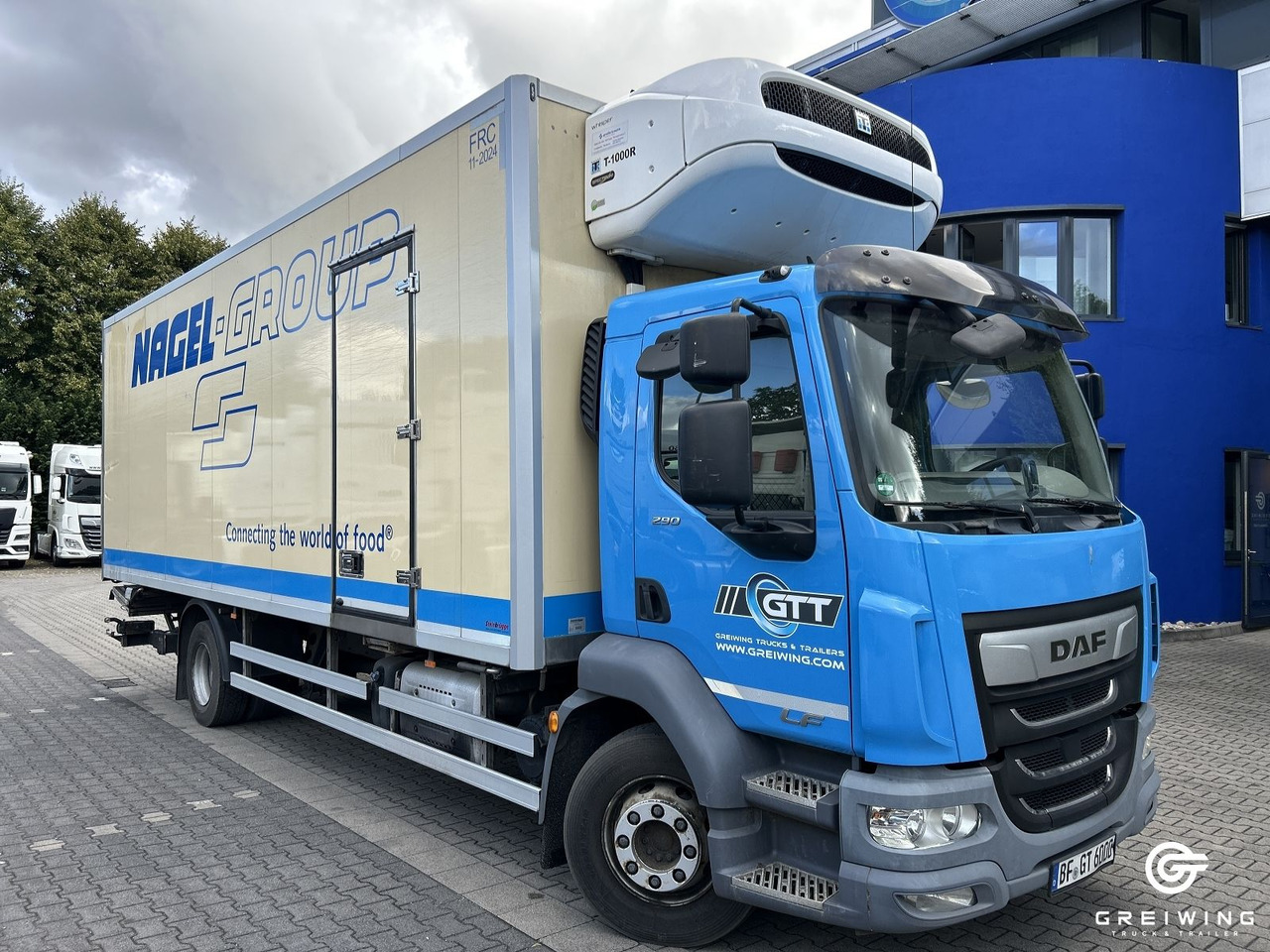 DAF LF 290 FA 16 to. Multitemp., TK T-1000 R - Samochód ciężarowy chłodnia: zdjęcie 1 DAF LF 290 FA 16 to. Multitemp., TK T-1000 R - Samochód ciężarowy chłodnia: zdjęcie 1