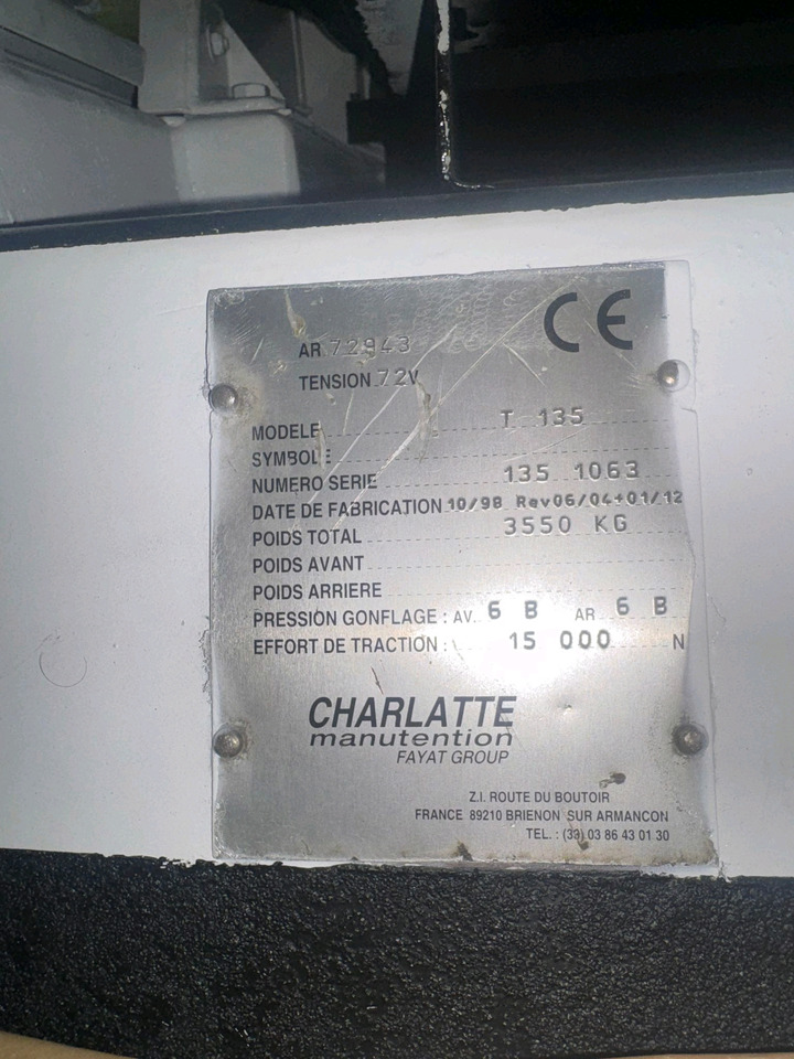 Charlatte 2012 - Ciągnik bagażowy: zdjęcie 3 Charlatte 2012 - Ciągnik bagażowy: zdjęcie 3