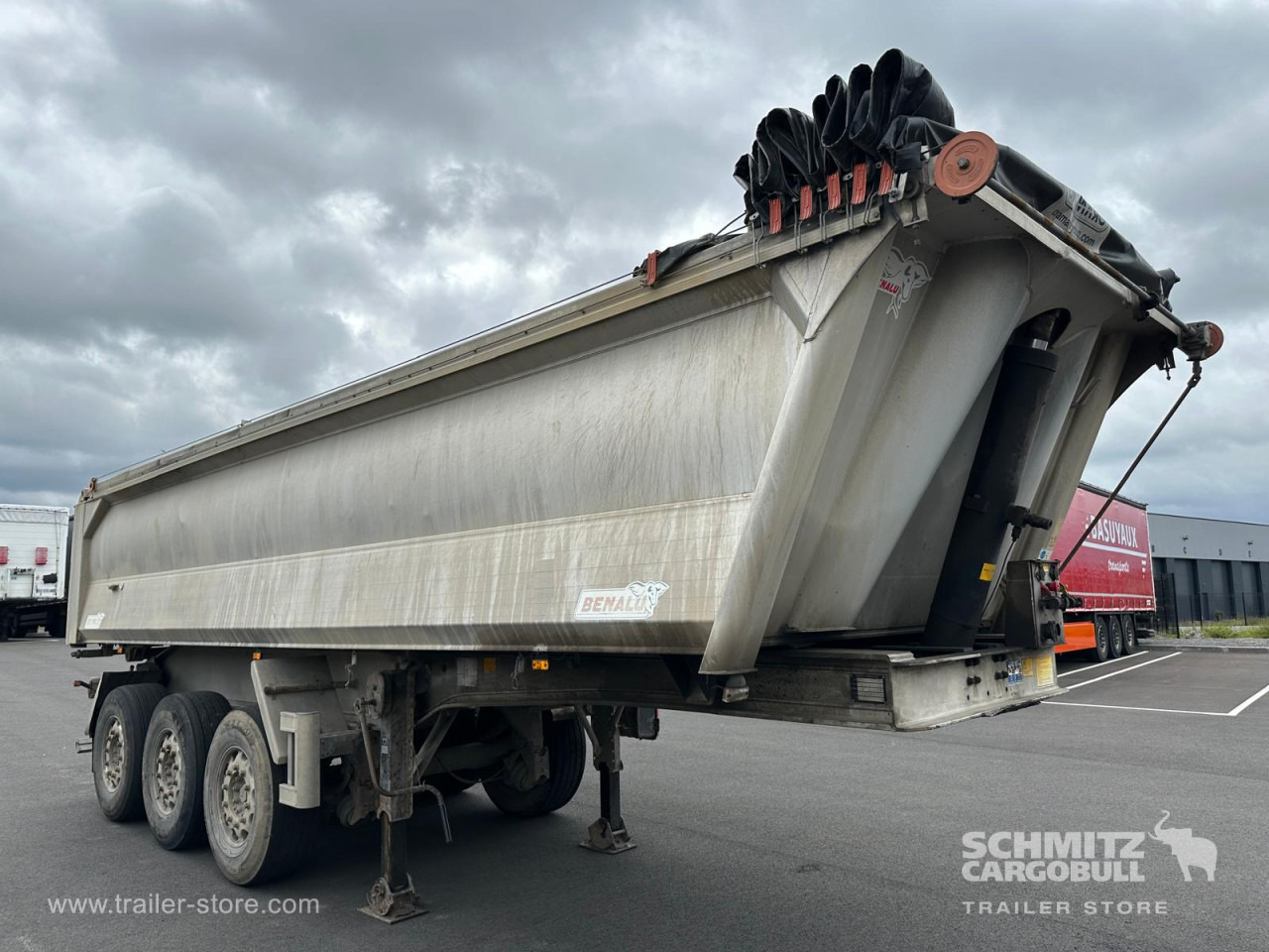 BENALU Tipper Alu-square sided body 24m³ - Naczepa wywrotka: zdjęcie 1 BENALU Tipper Alu-square sided body 24m³ - Naczepa wywrotka: zdjęcie 1