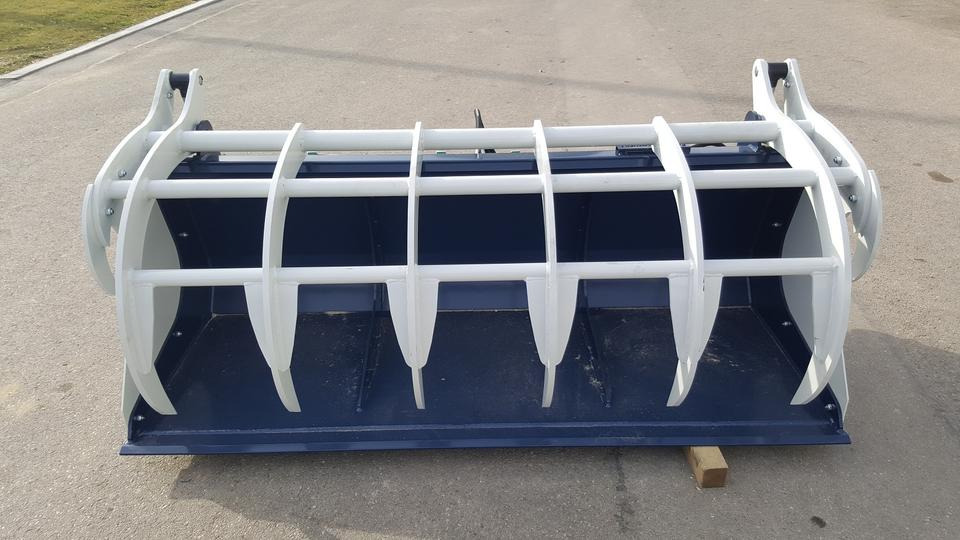 Greifschaufel 2,2m Euro Frontlader Kramer Volvo Radlader Cat - Łyżka do ładowarki: zdjęcie 1 Greifschaufel 2,2m Euro Frontlader Kramer Volvo Radlader Cat - Łyżka do ładowarki: zdjęcie 1