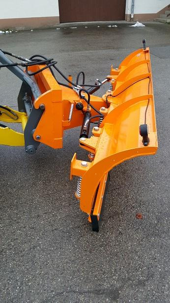 Schneeschild 2,6m Kramer Schlepper Radlader Hoflader Frontlader - Pług do śniegu: zdjęcie 3 Schneeschild 2,6m Kramer Schlepper Radlader Hoflader Frontlader - Pług do śniegu: zdjęcie 3