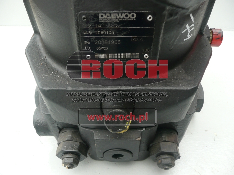 DAEWOO 2060103 2401-6292A 05W23 - Silnik hydrauliczny do Koparek gąsienicowych: zdjęcie 2 DAEWOO 2060103 2401-6292A 05W23 - Silnik hydrauliczny do Koparek gąsienicowych: zdjęcie 2