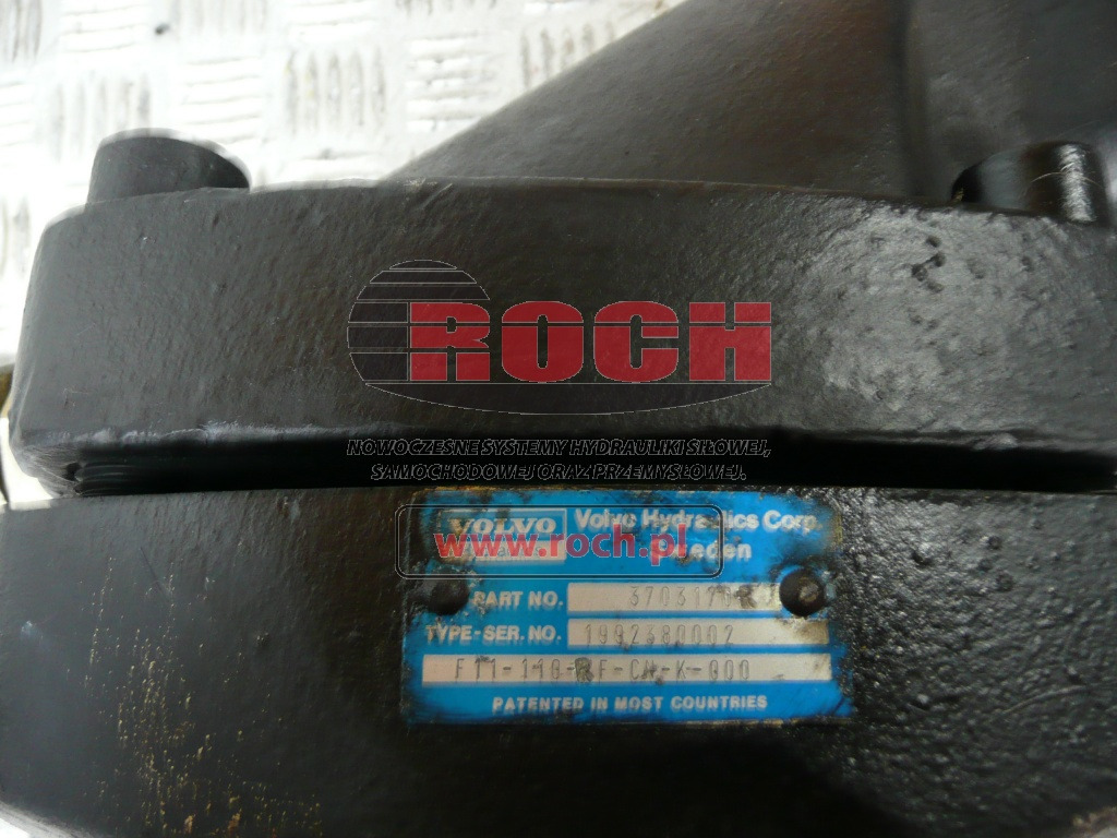 VOLVO F11-110-RF-CN-K-000 3703170R - Silnik hydrauliczny: zdjęcie 2 VOLVO F11-110-RF-CN-K-000 3703170R - Silnik hydrauliczny: zdjęcie 2