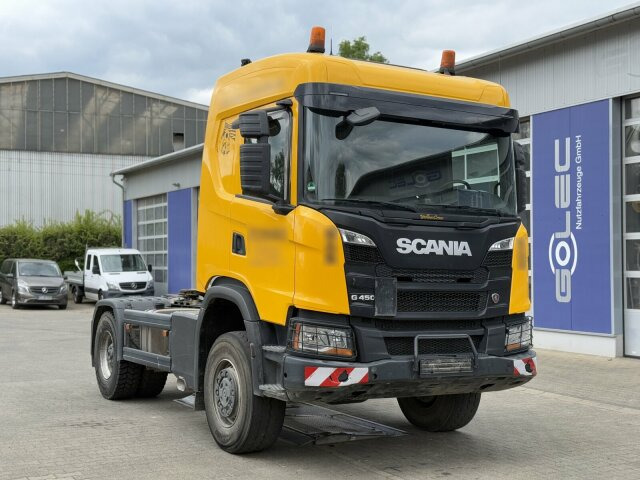 Scania G450 XT 4x4 Euro 6 SZM Kipphydraulik Blatt/ Luft - Ciągnik siodłowy: zdjęcie 1 Scania G450 XT 4x4 Euro 6 SZM Kipphydraulik Blatt/ Luft - Ciągnik siodłowy: zdjęcie 1