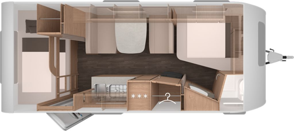 Knaus Sport 540 FDK Gas Paket - Przyczepa kempingowa: zdjęcie 2 Knaus Sport 540 FDK Gas Paket - Przyczepa kempingowa: zdjęcie 2