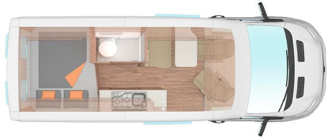 Weinsberg CaraBus 600 MQ Automatik/170PS - Kampervan: zdjęcie 2 Weinsberg CaraBus 600 MQ Automatik/170PS - Kampervan: zdjęcie 2