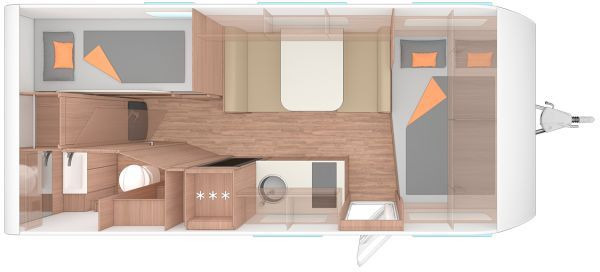 Weinsberg CaraCito 500 QDK Leichter Hagel Dach - Przyczepa kempingowa: zdjęcie 2 Weinsberg CaraCito 500 QDK Leichter Hagel Dach - Przyczepa kempingowa: zdjęcie 2