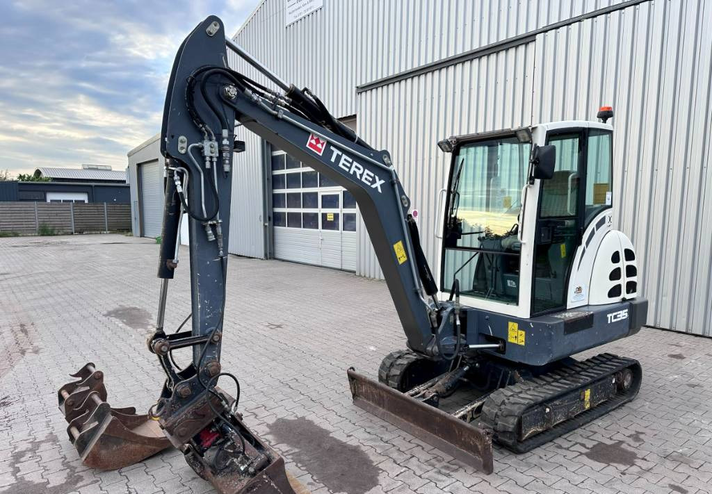 Terex TC 35 mit 3 Löffel - Minikoparka: zdjęcie 3 Terex TC 35 mit 3 Löffel - Minikoparka: zdjęcie 3