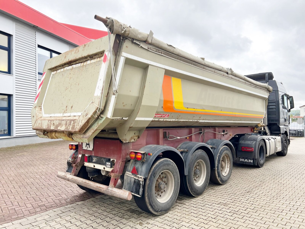 Naczepa wywrotka Langendorf SKS-HS 24/28 SKS-HS 24/28, Stahlmulde ca. 24m³, Liftachse: zdjęcie 7 Naczepa wywrotka Langendorf SKS-HS 24/28 SKS-HS 24/28, Stahlmulde ca. 24m³, Liftachse: zdjęcie 7