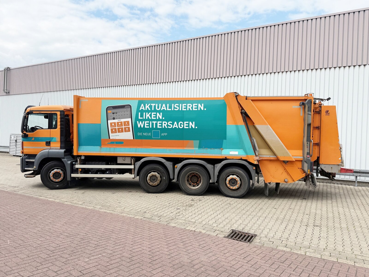 Śmieciarka dla transportowania śmieci MAN TGS 35.360 8x2-6 BL TGS 35.360 8x2-6 BL, 2x Lenkachse, Zöller Medium XL, Zöller-Schüttung: zdjęcie 13 Śmieciarka dla transportowania śmieci MAN TGS 35.360 8x2-6 BL TGS 35.360 8x2-6 BL, 2x Lenkachse, Zöller Medium XL, Zöller-Schüttung: zdjęcie 13