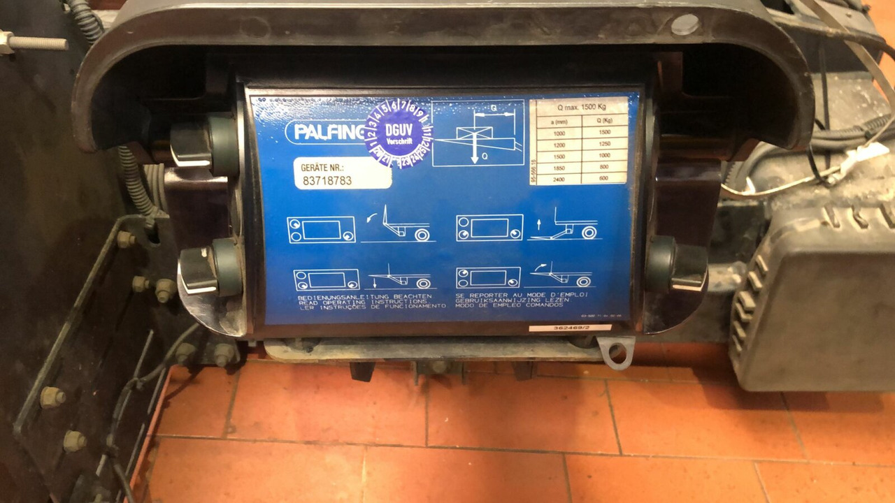 MBB C 1500 S Ladebordwand MBB C 1500 S Ladebordwand - Winda załadowcza: zdjęcie 2 MBB C 1500 S Ladebordwand MBB C 1500 S Ladebordwand - Winda załadowcza: zdjęcie 2