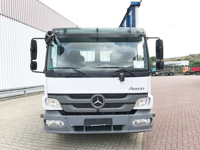 Samochód ciężarowy skrzyniowy/ Platforma, Samochod ciężarowy z HDS Mercedes-Benz Atego 1224 L 4x2 Atego 1224 L 4x2 Glastransporter, gegen Aufpreis Heckkran Fassi F95A21: zdjęcie 8