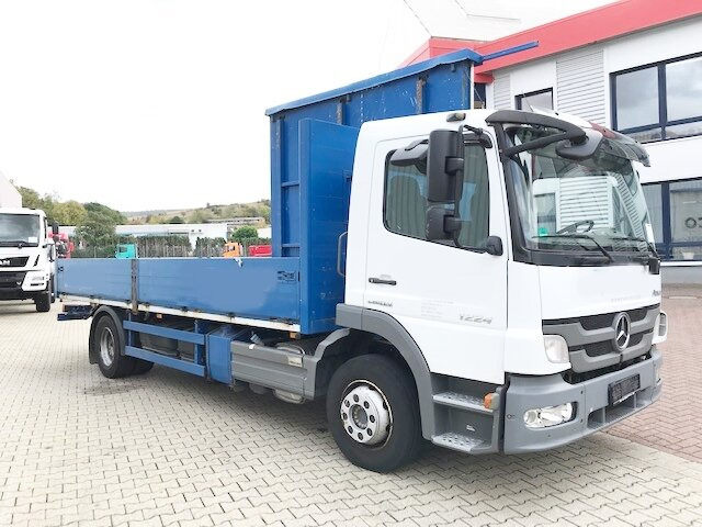 Samochód ciężarowy skrzyniowy/ Platforma, Samochod ciężarowy z HDS Mercedes-Benz Atego 1224 L 4x2 Atego 1224 L 4x2 Glastransporter, gegen Aufpreis Heckkran Fassi F95A21: zdjęcie 9