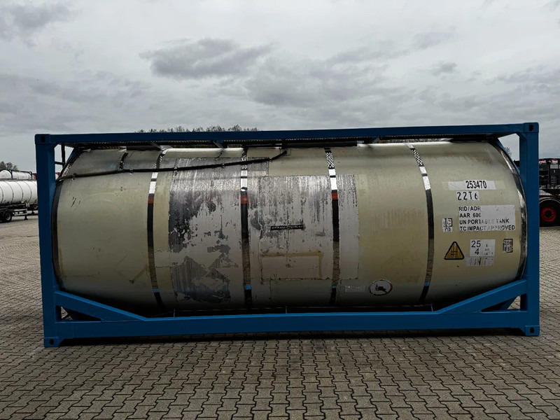 CIMC 20FT ISO / 25.010L / 1-COMP. / 22T6 / UN Portable / T11 / 5Y ADR- + CSC test: 02-2027 - Zbiornik magazynowy: zdjęcie 3 CIMC 20FT ISO / 25.010L / 1-COMP. / 22T6 / UN Portable / T11 / 5Y ADR- + CSC test: 02-2027 - Zbiornik magazynowy: zdjęcie 3