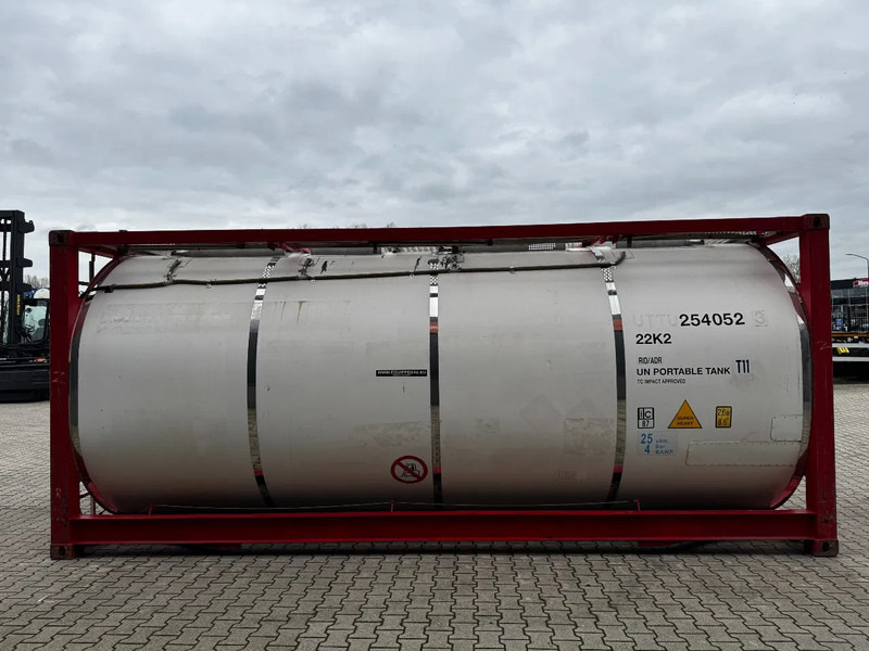 CIMC 20FT ISO, 25.080L / 1-COMP / 3 BAFFELS / T12 / 4 manholes / ADR valid until 02/2027 - Zbiornik magazynowy: zdjęcie 3 CIMC 20FT ISO, 25.080L / 1-COMP / 3 BAFFELS / T12 / 4 manholes / ADR valid until 02/2027 - Zbiornik magazynowy: zdjęcie 3