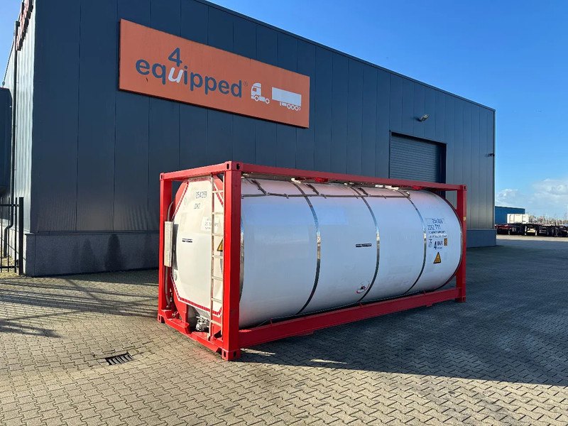 CIMC 20FT ISO, 25.080L / 1-COMP / 3 BAFFELS / T12 / 4 manholes / ADR valid until 12/2026 - Zbiornik magazynowy: zdjęcie 1 CIMC 20FT ISO, 25.080L / 1-COMP / 3 BAFFELS / T12 / 4 manholes / ADR valid until 12/2026 - Zbiornik magazynowy: zdjęcie 1