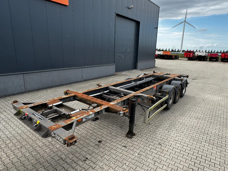 DESOT nice 20FT/30FT ADR-Chassis for SMALL PRICE, liftaxle, 5 twistlocks arms - Naczepa kontenerowiec/ System wymienny: zdjęcie 4 DESOT nice 20FT/30FT ADR-Chassis for SMALL PRICE, liftaxle, 5 twistlocks arms - Naczepa kontenerowiec/ System wymienny: zdjęcie 4
