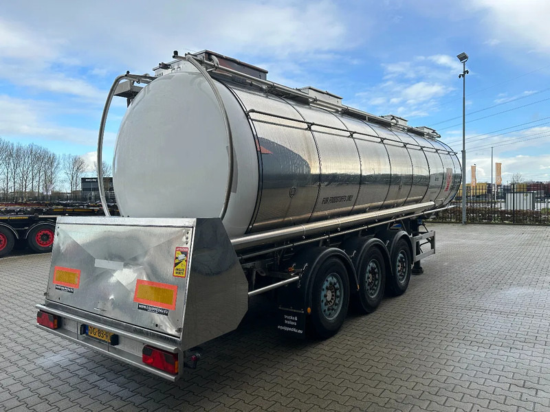 Feldbinder LEBENSMITTEL / LEVENSMIDDELEN FOOD / 33.500L / 3-COMP / PUMPE / INOX / NL-trailer / APK: 07-2026 - Naczepa cysterna: zdjęcie 3 Feldbinder LEBENSMITTEL / LEVENSMIDDELEN FOOD / 33.500L / 3-COMP / PUMPE / INOX / NL-trailer / APK: 07-2026 - Naczepa cysterna: zdjęcie 3