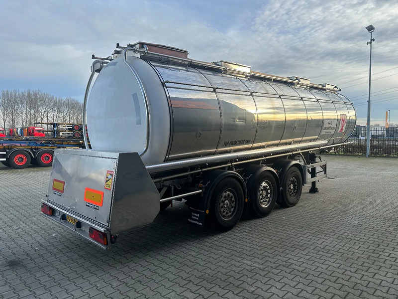 Feldbinder LEVENSMIDDELEN / FOOD / LEBENSMITTEL / 33.500L / 3-COMP / POMP / NL-trailer / APK: 08-2026, 10x beschikbaar - Naczepa cysterna: zdjęcie 3 Feldbinder LEVENSMIDDELEN / FOOD / LEBENSMITTEL / 33.500L / 3-COMP / POMP / NL-trailer / APK: 08-2026, 10x beschikbaar - Naczepa cysterna: zdjęcie 3