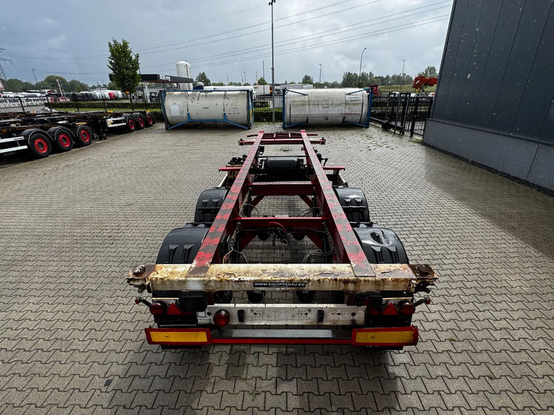 Krone 2-axle 20FT chassis, BPW + drumbrakes, airsuspension, empty weight: 3.180kg, 2x available - Naczepa kontenerowiec/ System wymienny: zdjęcie 4 Krone 2-axle 20FT chassis, BPW + drumbrakes, airsuspension, empty weight: 3.180kg, 2x available - Naczepa kontenerowiec/ System wymienny: zdjęcie 4