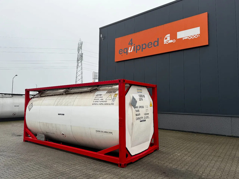 SINGAMAS 20FT ISO, 26.000L/1-COMP/3 BAFFELS/3 manholes, 5Y inspection: 07/2027 - Kontener zbiornikowy: zdjęcie 3 SINGAMAS 20FT ISO, 26.000L/1-COMP/3 BAFFELS/3 manholes, 5Y inspection: 07/2027 - Kontener zbiornikowy: zdjęcie 3