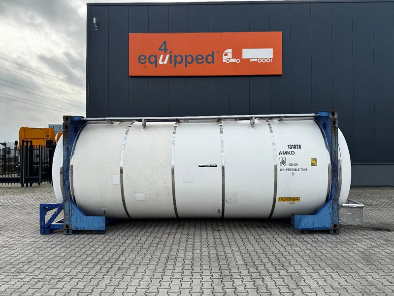 UBH Universal Bulk Handling 20 FT SWAP BODY 31.169L UN Portable T7 valid 5Y test: 05/2027 - Zbiornik magazynowy: zdjęcie 2 UBH Universal Bulk Handling 20 FT SWAP BODY 31.169L UN Portable T7 valid 5Y test: 05/2027 - Zbiornik magazynowy: zdjęcie 2