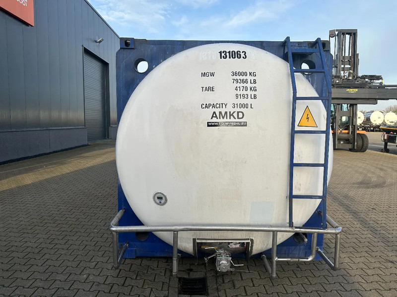 UBH Universal Bulk Handling 20 FT SWAP BODY 31.345L UN Portable T7 valid 5Y test: 04/2028 - Zbiornik magazynowy: zdjęcie 2 UBH Universal Bulk Handling 20 FT SWAP BODY 31.345L UN Portable T7 valid 5Y test: 04/2028 - Zbiornik magazynowy: zdjęcie 2