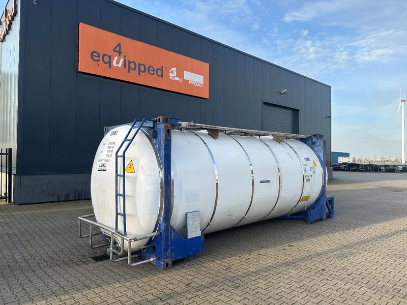 UBH Universal Bulk Handling 20 FT SWAP BODY 31.345L UN Portable T7 valid 5Y test: 04/2028 - Zbiornik magazynowy: zdjęcie 1 UBH Universal Bulk Handling 20 FT SWAP BODY 31.345L UN Portable T7 valid 5Y test: 04/2028 - Zbiornik magazynowy: zdjęcie 1