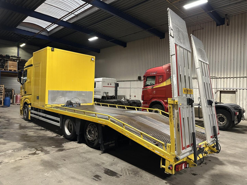 Mercedes-Benz ACTROS 2745 6x2 OPRIJWAGEN / AUTOTRANSPORTER / MACHINE TRANSPORTER - WINCH - 6m10 - EURO 5 - LIFT AXLE - HYDR RAMPS - NL TRUCK - Autolaweta: zdjęcie 3 Mercedes-Benz ACTROS 2745 6x2 OPRIJWAGEN / AUTOTRANSPORTER / MACHINE TRANSPORTER - WINCH - 6m10 - EURO 5 - LIFT AXLE - HYDR RAMPS - NL TRUCK - Autolaweta: zdjęcie 3
