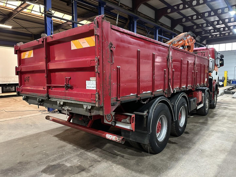 Scania G480 8x4 TIPPER + CRANE ATLAS 240.E4 + RADIO - STEEL SPRING / BIG AXLES - Wywrotka, Samochod ciężarowy z HDS: zdjęcie 5 Scania G480 8x4 TIPPER + CRANE ATLAS 240.E4 + RADIO - STEEL SPRING / BIG AXLES - Wywrotka, Samochod ciężarowy z HDS: zdjęcie 5