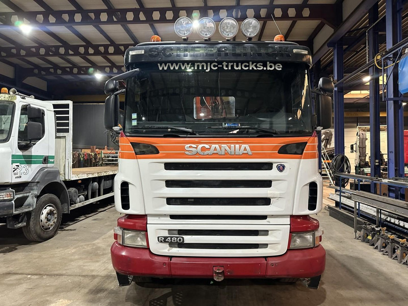 Scania G480 8x4 TIPPER + CRANE ATLAS 240.E4 + RADIO - STEEL SPRING / BIG AXLES - Wywrotka, Samochod ciężarowy z HDS: zdjęcie 2 Scania G480 8x4 TIPPER + CRANE ATLAS 240.E4 + RADIO - STEEL SPRING / BIG AXLES - Wywrotka, Samochod ciężarowy z HDS: zdjęcie 2