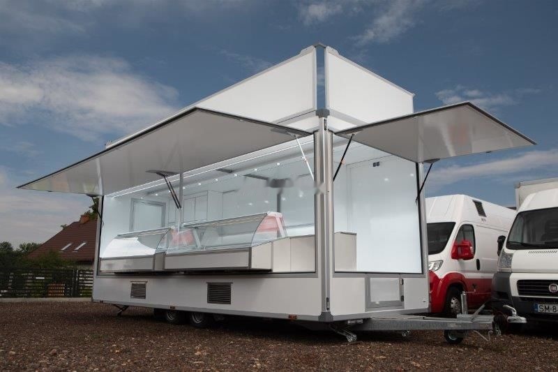 Bannert NA ZAMÓWIENIE Przyczepa z ladą chłodniczą, Anhänger mit Kühlteck - Przyczepa gastronomiczna: zdjęcie 2 Bannert NA ZAMÓWIENIE Przyczepa z ladą chłodniczą, Anhänger mit Kühlteck - Przyczepa gastronomiczna: zdjęcie 2