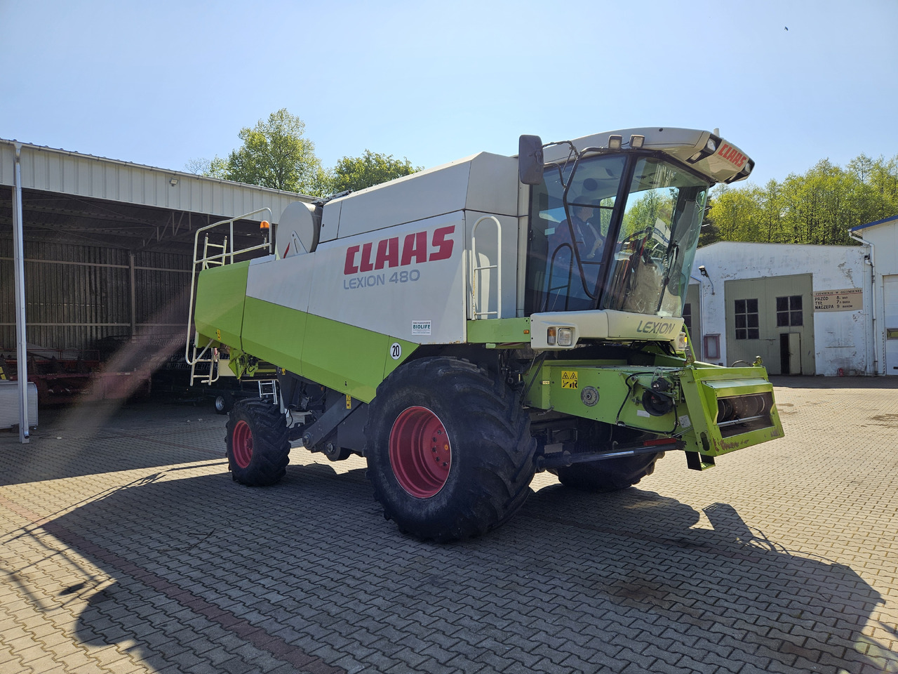 Claas Lexion 480 - Kombajn zbożowy: zdjęcie 4 Claas Lexion 480 - Kombajn zbożowy: zdjęcie 4