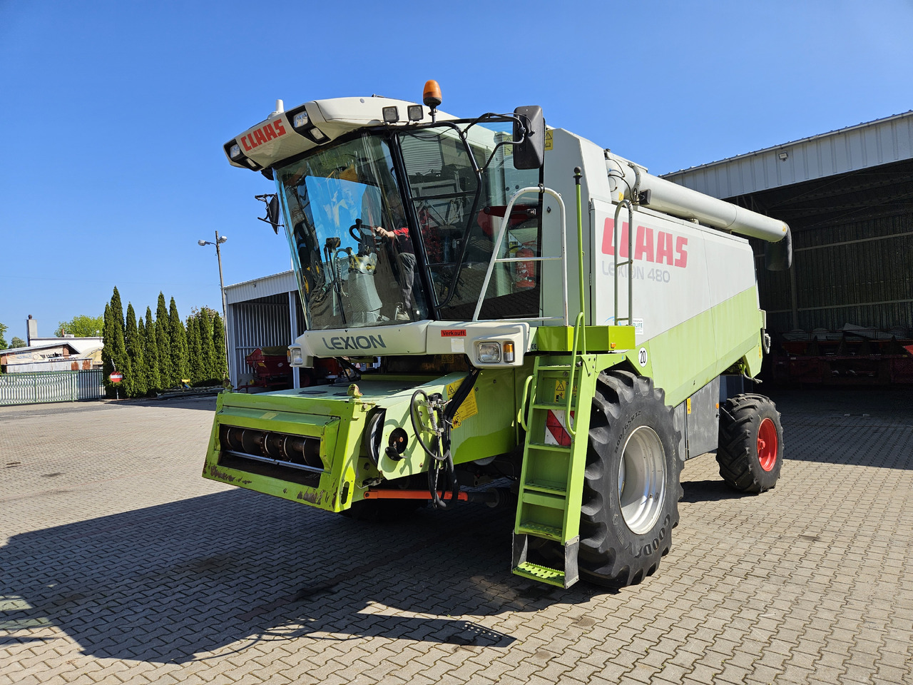 Claas Lexion 480 - Kombajn zbożowy: zdjęcie 3 Claas Lexion 480 - Kombajn zbożowy: zdjęcie 3