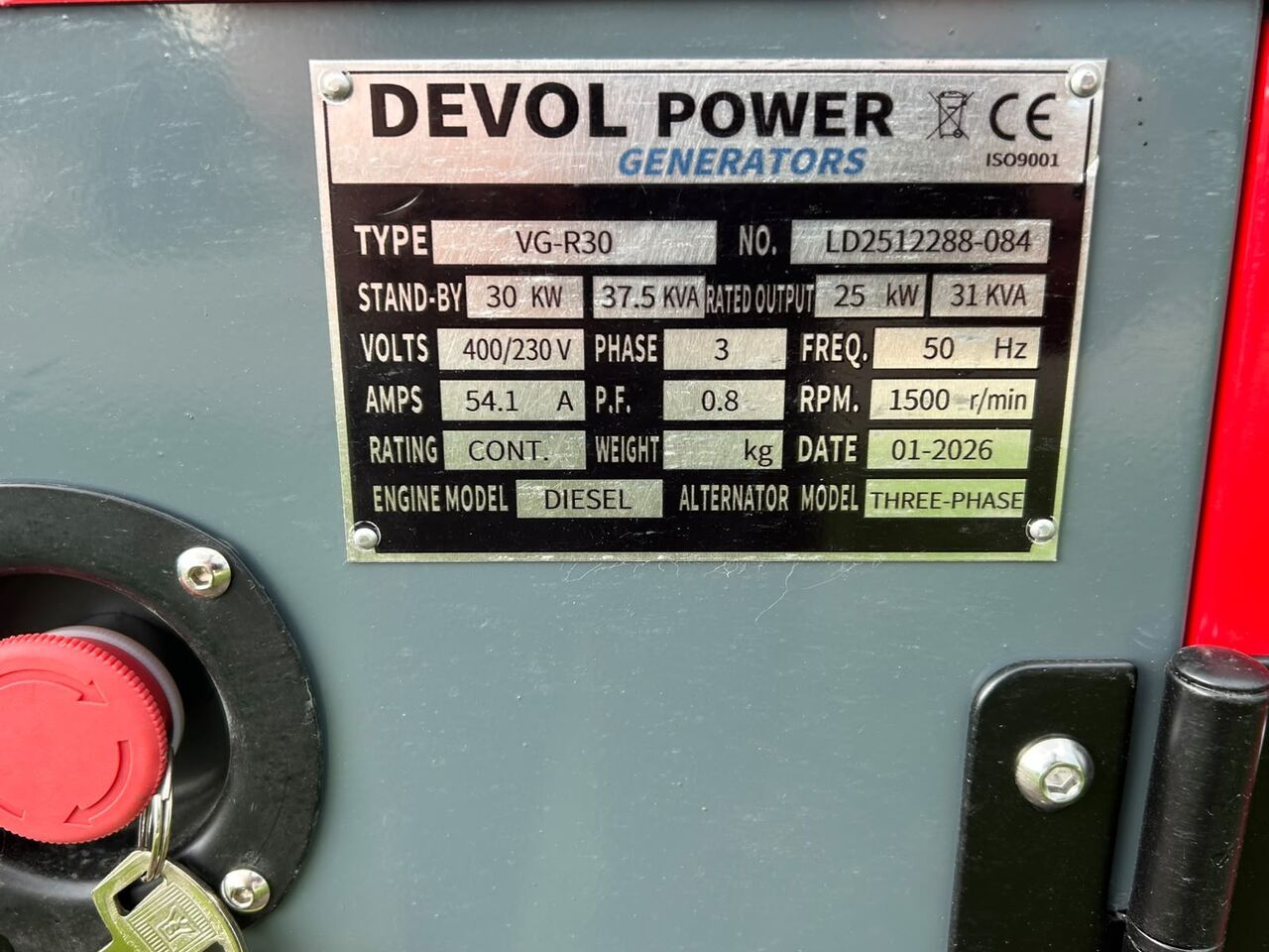 DEVOL POWER VG-R30 - Generator budowlany: zdjęcie 3 DEVOL POWER VG-R30 - Generator budowlany: zdjęcie 3