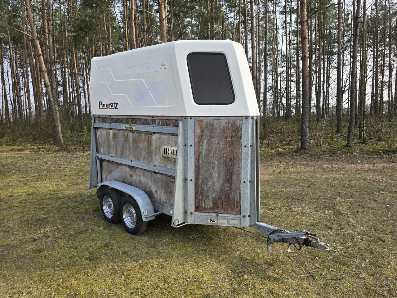 PONGRATZ PA 310 T - Przyczepa do przewozu zwierząt: zdjęcie 1 PONGRATZ PA 310 T - Przyczepa do przewozu zwierząt: zdjęcie 1