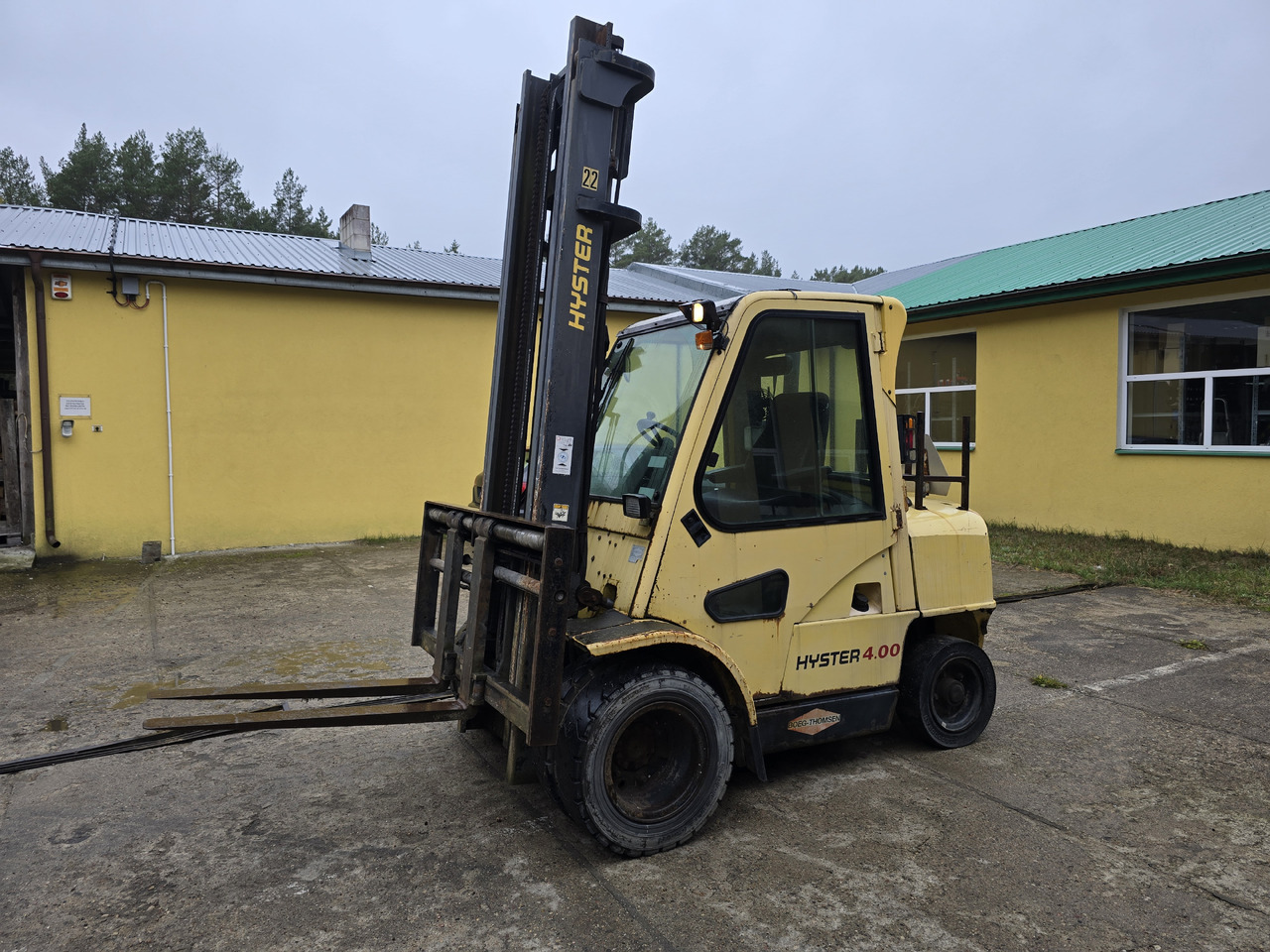 Hyster H4.00XM-5 - Wózek widłowy diesel: zdjęcie 3 Hyster H4.00XM-5 - Wózek widłowy diesel: zdjęcie 3