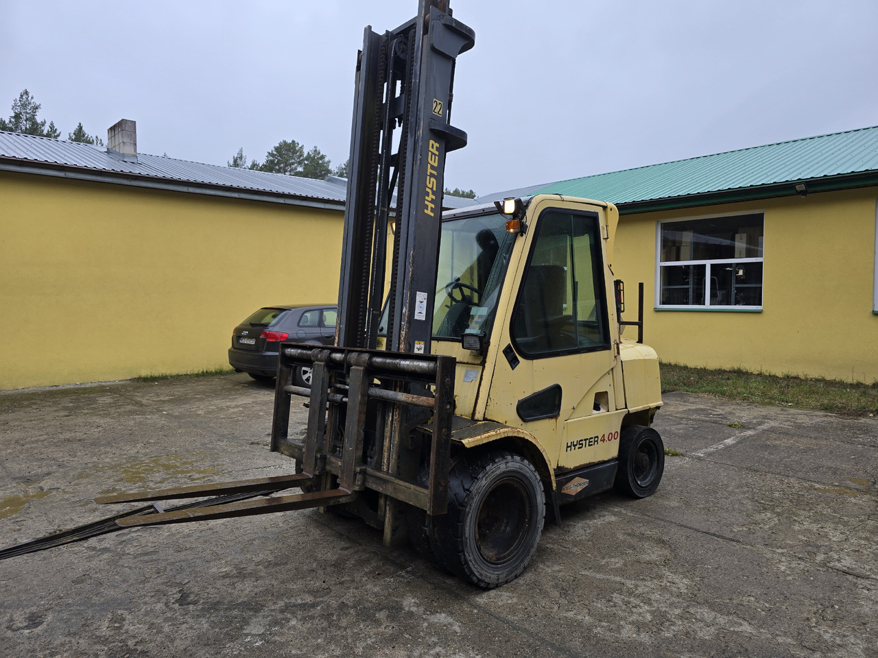 Hyster H4.00XM-5 - Wózek widłowy diesel: zdjęcie 4 Hyster H4.00XM-5 - Wózek widłowy diesel: zdjęcie 4