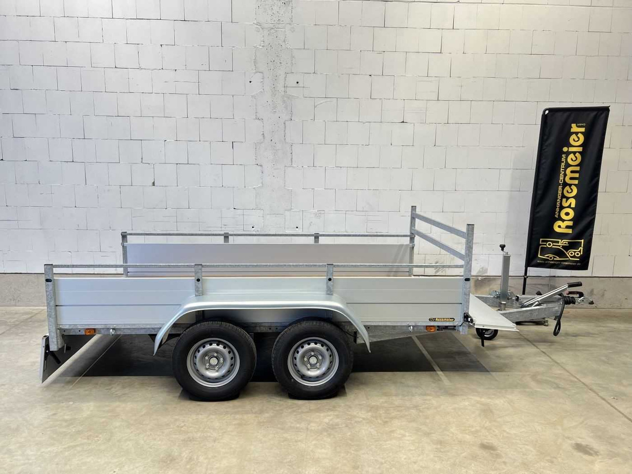 HEINEMANN トレーラー HEINEMANN Z 1626/2 Kastenanhänger Przyczepa samochodowa - Truck1