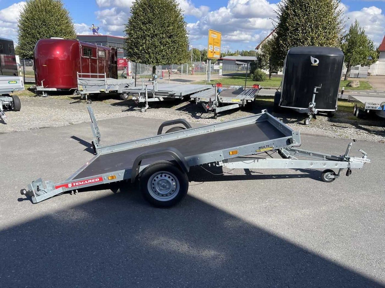 DC Plattform Motorradanhänger kippbar - Przyczepa motocyklowa: zdjęcie 1 DC Plattform Motorradanhänger kippbar - Przyczepa motocyklowa: zdjęcie 1