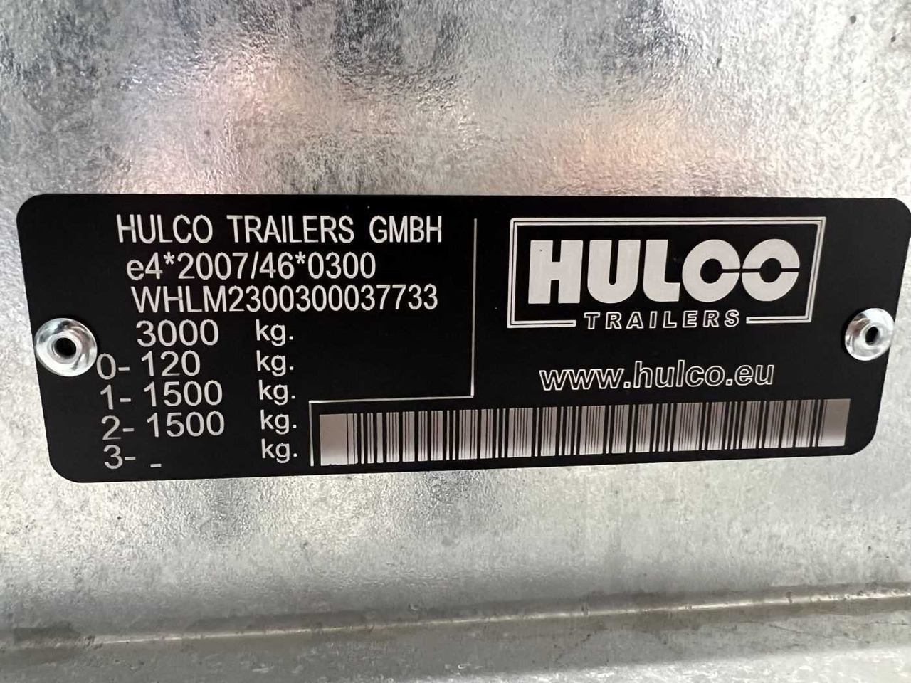 HULCO Medax-2 3000 Plane Hochlader - Przyczepa samochodowa: zdjęcie 3 HULCO Medax-2 3000 Plane Hochlader - Przyczepa samochodowa: zdjęcie 3